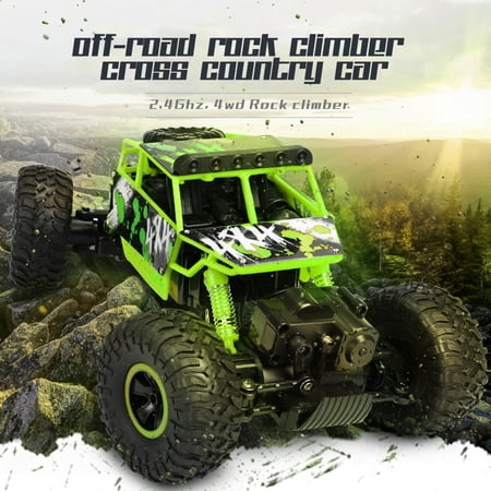 X Power S-001 2.4GHz 1:18 4WD Double Servo High Speed RC Rally Car Off-road Rock Climber Cross Country