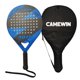 thumbnail image 2 of 2X Pala de Padel Tenis de Playa Fibra de Carbono Y Superficie EVA Pelota de Pádel Power Lite Duradera Pala de Pádel, Azul, 2 of 7