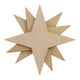 thumbnail image 3 of En Blanco 4 Puntas Formas De Estrella Adornos De Madera Rústica Tarjeta De Nombre De Madera De Bricolaje Placa De Madera Sin Terminar Let 20 piezas 60x60 mm Soledad Adorno de madera, 3 of 10