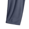 thumbnail image 5 of Liuinsasek Women's Plus Size Pajama Pants Casual Solid Color Stretchy Cropped Pants Lightweight Simple Comforty Lounge Pants for Summer, 5 of 5