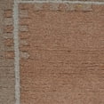 thumbnail image 4 of RUGSOTIC CARPETS HAND KNOTTED WOOL AREA RUGS - 5'7''x7'10'', Rectangle, Choco, Contemporary Modern Design, High Pile Thick Handmade Anti Skid Area Rugs for Living Room, Bed Room (T00205), 4 of 5