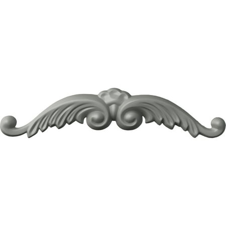 

Ekena Millwork 9 W x 2 H x 5/8 P Wings Center with Scrolls Onlay