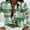 Green, variant on Flannel Plaid Shirts for Women Oversized Long Sleeve Button Down Shirts Casual Loose Blouses Tops