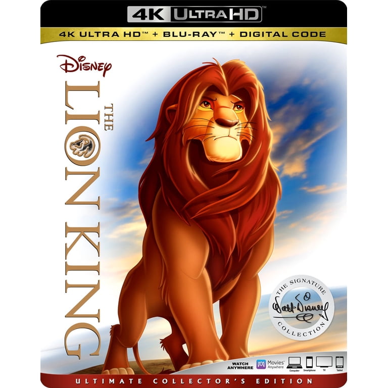 Disney's The Lion King - 4K Ultra HD, Blu-ray & Digital Code