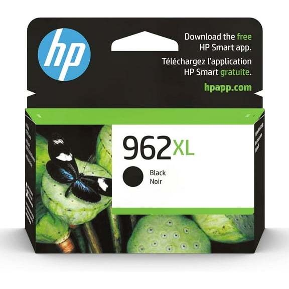 Original 962XL High Yield Black Ink Cartridge, ~2,000 pages, 3JA03AN#140
