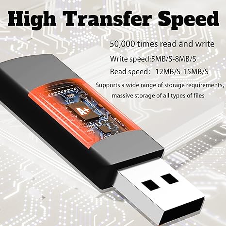 1T USB Flash Drive 1000GB Rotatable Memory Stick External Storage Drive for Laptop PC-MAOLAI