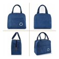 thumbnail image 3 of Lunch bag, insulated lunch bag Reusable tote bag Lunch box, suitable for boys, girls and children, equipped with cutlery storage bag, cooler bag, idea, 3 of 4