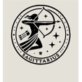 thumbnail image 5 of Sagittarius Zodiac Sign Adult Sand Long Sleeve Hoodie-Medium, 5 of 6