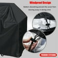 thumbnail image 4 of IC ICLOVER Durable Thick Heavy Duty BBQ Grill Cover Waterproof Dustproof UV Protection Gas Barbeque Grill Cover (58''x24''x46''), 4 of 8