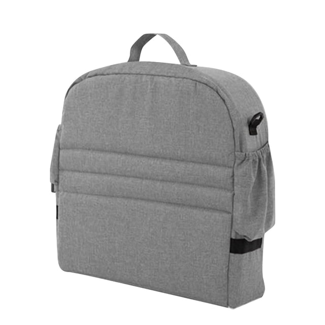 Cuna de viaje plegable con mosquitera, impermeable, desmontable, multifuncional, portátil, color gris