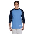 thumbnail image 1 of Camiseta Raglan Adulto AZUL CLARO/ MARINO 2XL Campeón T1397, 1 of 1