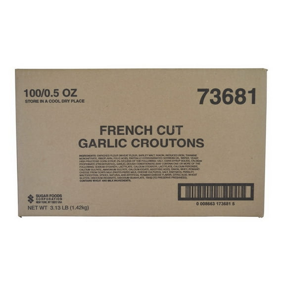 (Price/Case)Single Serve French Garlic Croutons 100-.5 Ounce