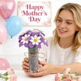 thumbnail image 5 of CHELIASD Multi-Functional DIY Bouquet Kit, 2-Pieces Artificial Flower Cutting and Craft Set for Touch-Enhanced Home Decor, An Engaging Mother's Day Activity and Gift, 5 of 7