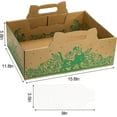 thumbnail image 2 of LIOUCBD 8 Pack Disposable Cat Litter Boxes, Leakproof Double Layer Cardboard Cat Litter Pan, Foldable Portable Small Pet Liner Tray with Scoop for Travel, 15.8 x 11.7 x 5.8 Inch, 2 of 8