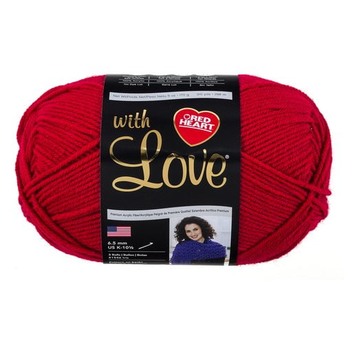 Red Heart With Love 315 Yd Solid Yarn
