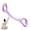 PURPLE, variant on Resistance Band with Handle | Non-Slip Adjustable Portable Strap Equipment,Pull Rope for Shoulder,for Women Shoulder Back Yoga Workout Exercise Home House Office Gym