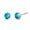 Blue Turquoise, variant on Limerencia Pure Titanium Hypoallergenic Earrings,Opal/Moonstone/Cat's Eye/Blue Turquoise Stud Earrings, Implant Grade|Delicate Jewelry For Sensitive Ears