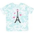thumbnail image 3 of Inktastic Paris Lover Eiffel Tower Girls Toddler T-Shirt, 3 of 5
