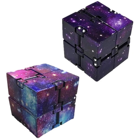 Infinity Cube Fidget HALO , Stress and Anxiety Relief, Fidget Blocks ...