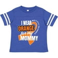 thumbnail image 3 of Inktastic I Wear Orange for My Mommy Multiple Sclerosis Awareness Boys or Girls Toddler T-Shirt, 3 of 5