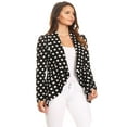 thumbnail image 5 of MOA COLLECTION Women's Classic Casual Work Draped Open Front Blazer with Plus Size, 5 of 5