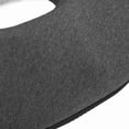 thumbnail image 4 of BOKYAN Ergonomic Memory Foam Donut Seat Cushion – Breathable Grey, 16.1” x 17.7” – Enhanced Support for Office, Gaming, Car & Home Chairs, 4 of 9