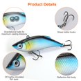 thumbnail image 5 of 383Pcs Fishing Lures Tackle Box Bass Fishing Kit Including Animated Lure Crankbaits Spinnerbaits Soft Plastic Worms for Saltwater & Freshwater Fishing Gear, 5 of 10