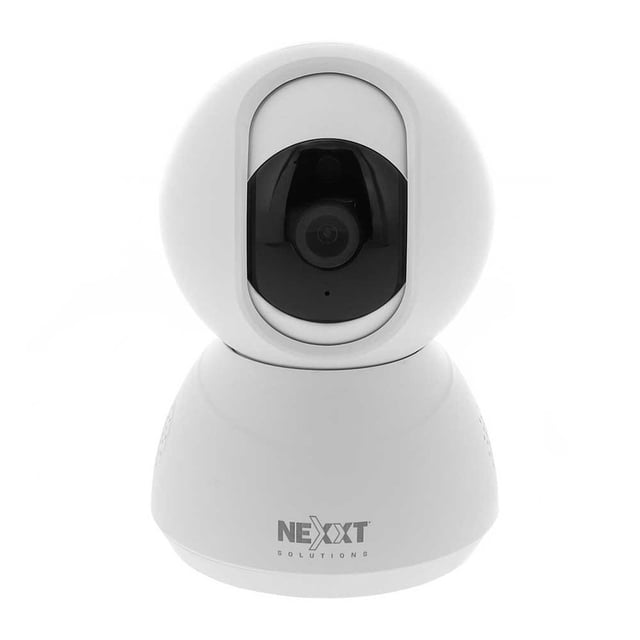 Cámara de seguridad Nexxt IP, interior, 1080P, rotativo, infrarrojo blanco