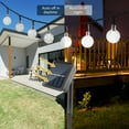 thumbnail image 4 of Solar Powered 50 LED Bulb Global Light Waterproof Garden Decor Lamp-Clear White, 4 of 6