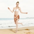thumbnail image 5 of Kll Halloween 2 Print Women'S Sarong Coverups Short Bathing Suit Wrap Skirt Beach Wrap Swimsuit Cover Ups, 5 of 7