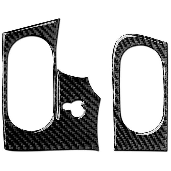 Carbon Fiber Side Outlet Vent Cover Trim Sticker Decal For Corvette C6 2005 2006 2007 Interior Accessories