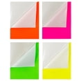 thumbnail image 3 of JAM Paper Full Page Shipping Labels, 8 1/2 x 11, Assorted Neon Colors, 40 Sheets per Pack, 3 of 5