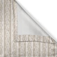thumbnail image 6 of Ambesonne Victorian Grommet Curtain, Swirls Baroque Style, 50" x 63", Cream Tan, 6 of 6