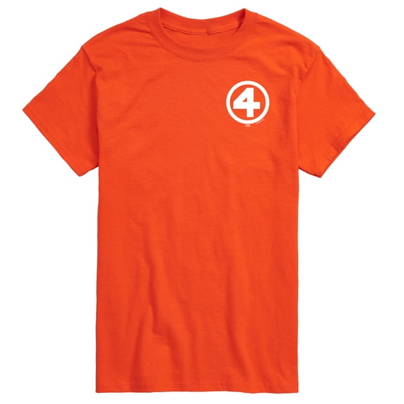 Fantastic Four Retro - Fantastic Four Logo White - Men's Short Sleeve Graphic T-Shirt