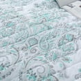 thumbnail image 4 of Kasentex Printed Cotton Bedspreads, Twin, White, 3-Pieces, 4 of 8