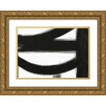 thumbnail image 1 of Ogren, Sarah 18x14 Gold Ornate Wood Framed with Double Matting Museum Art Print Titled - Black and White IV, 1 of 4
