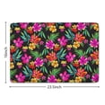 thumbnail image 5 of Pioneer Flower Floral Print Flannel Non Slip Door Rugs,Washable Door Mats Indoor,Decorative Door Mats,Dirt-Resistant and Absorbent Doormat for Entrance,Bedroom,Kitchen,Bathroom,23.5"x16", 5 of 5