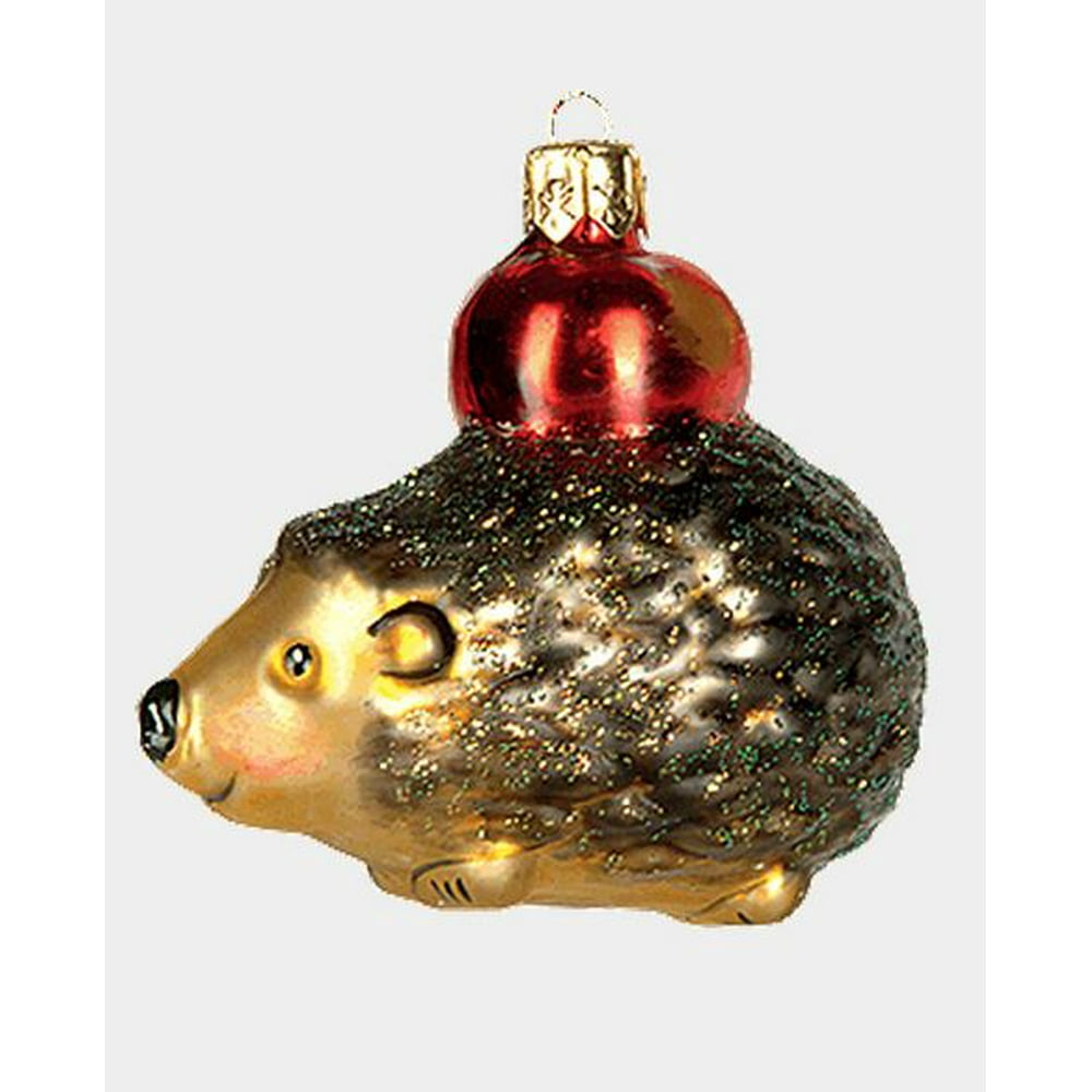 blown glass animal ornaments