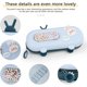 thumbnail image 2 of Cute children's pencil case silicone cartoon with compartment large capacity waterproof and shockproof, 2 of 4
