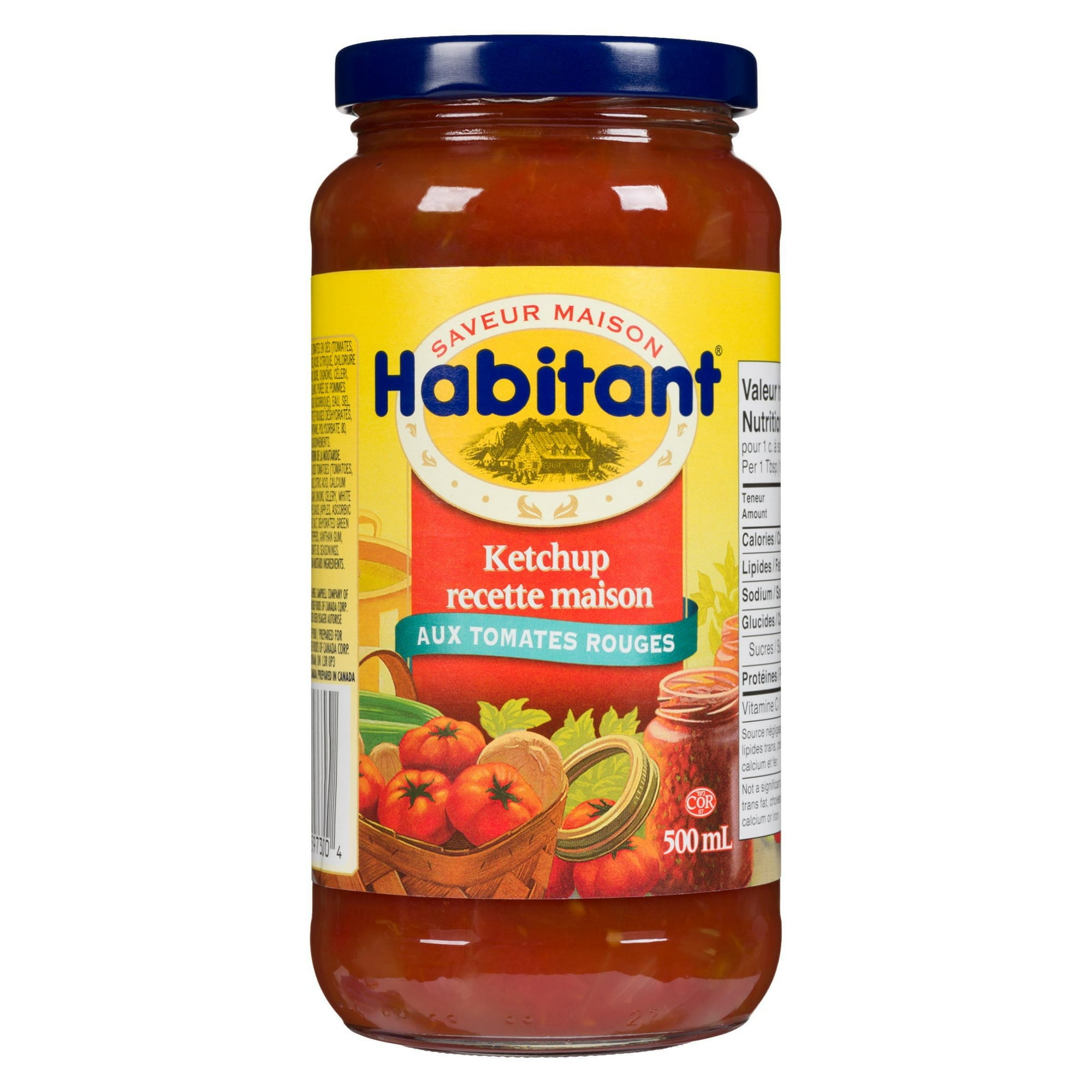 Tomate rouge au chow chow - Habitant  500mL