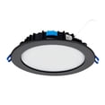 thumbnail image 1 of Estevez luminario LED empotrable SLIM DIM CCT, 12 Watts, 3 temperaturas, regulable, negro, 1 of 6