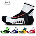 thumbnail image 2 of 5 Pairs Men Socks Pull Socks Pressure Sports Socks Comfortable Outdoor Climbing Nylon Socks, 2 of 6