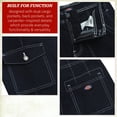 thumbnail image 4 of Dickies Womens Cargo Pants - Skinny Fit High Rise Carpenter Casual Work Pants with Utility Pockets, 4 of 7