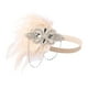 thumbnail image 4 of Diadema de plumas Yuyangstore Tocado para el cabello Color champagne, 4 of 8