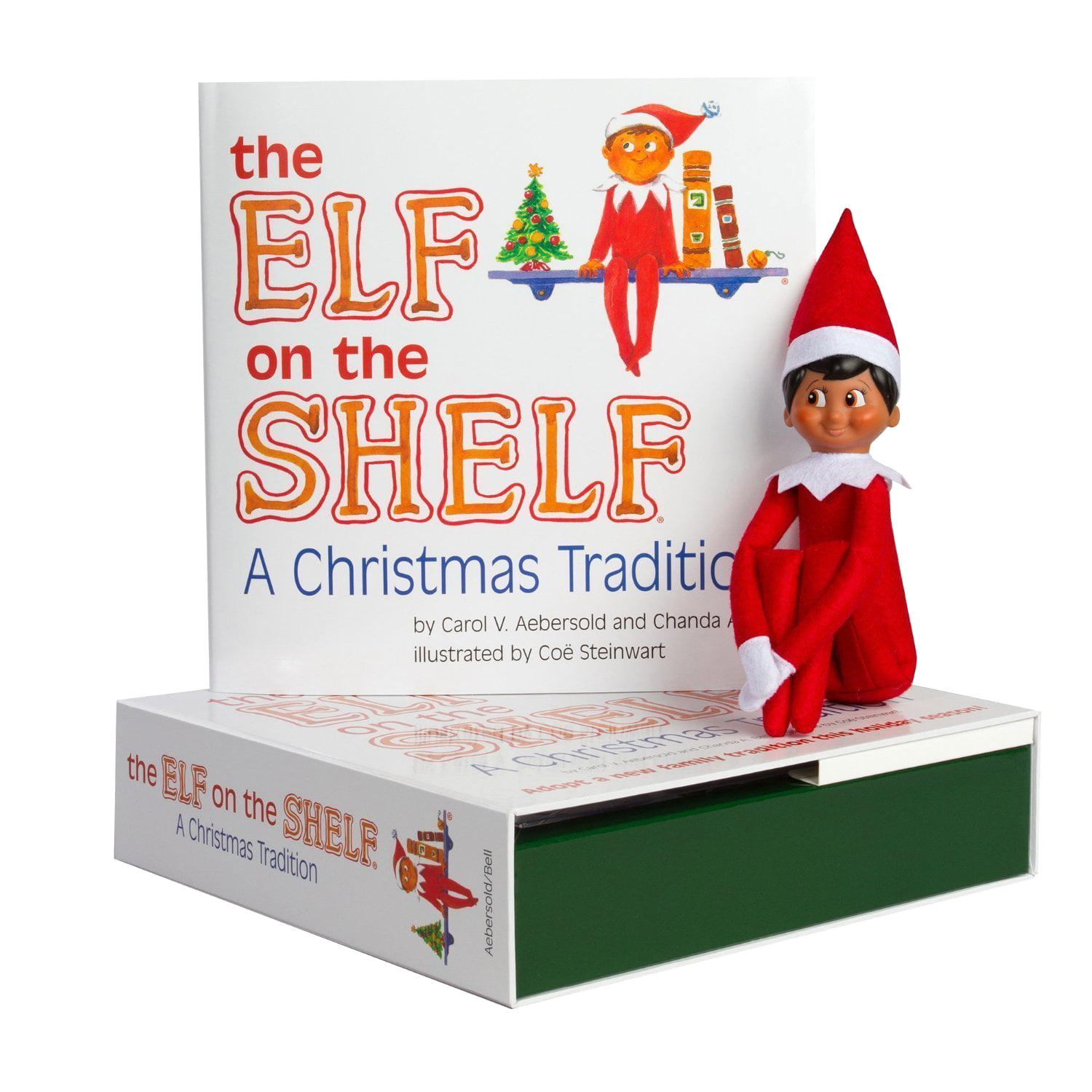 The Elf on the Shelf: A Christmas Tradition - Brown Eyed Boy Scout Elf with  Elf Pets Reindeer and BONUS Puffy North Pole Parka - Walmart.com