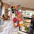 thumbnail image 1 of Muestra tu estilo único con esta innovadora y minimalista funda de goma TPU con estampado de dibujos animados para teléfono - Serie iPhone, 1 of 4
