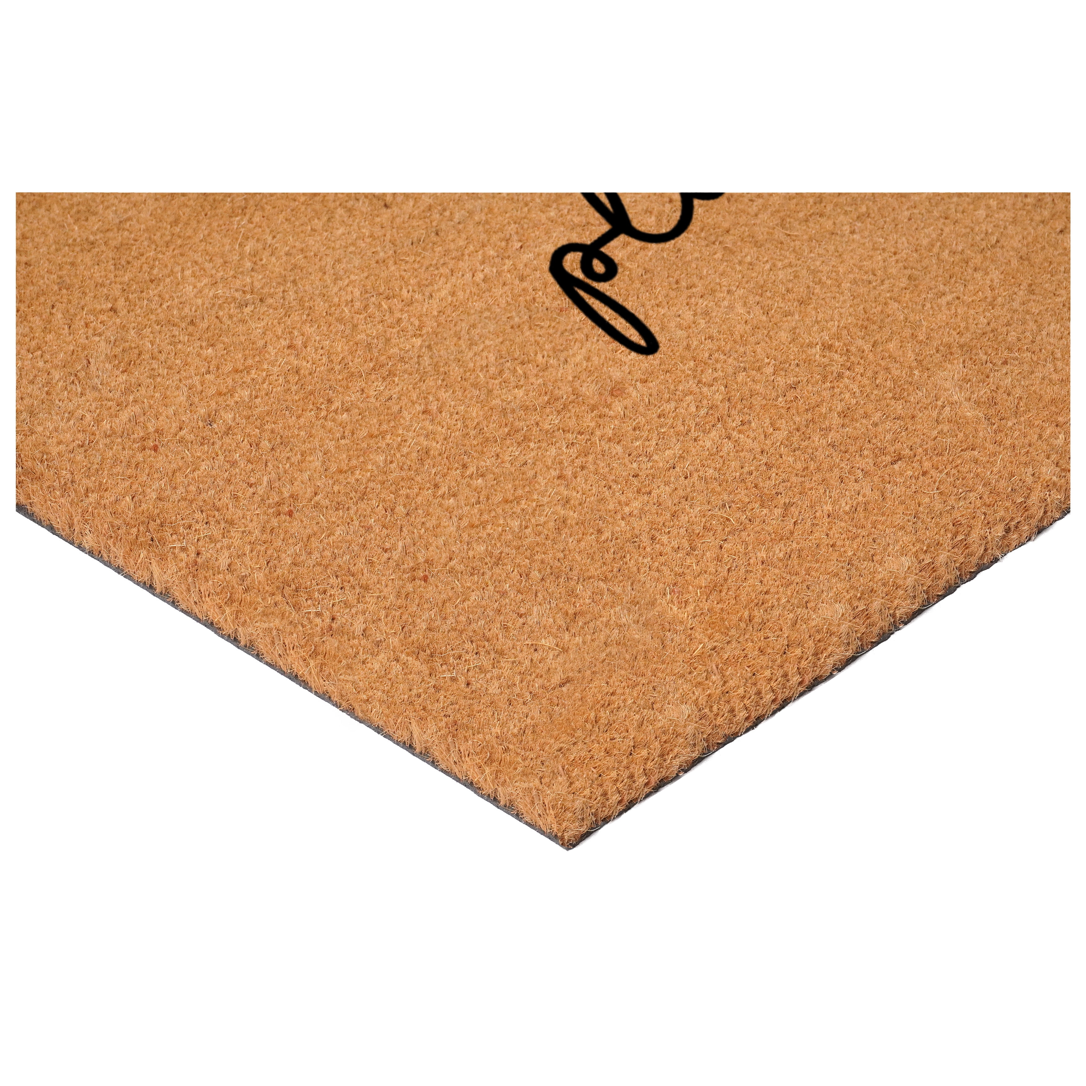 Plant Lady Script Non Slip Vinyl Backing, Front Door Mat, Entryway Door Mat, 24"x36"
