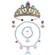thumbnail image 1 of EeaseMX 1 juego de accesorios para disfraz de niña: tiara de sirena, collar, pulsera, pendientes, anillo., 1 of 7