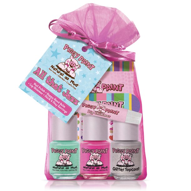 Esmalte de uñas Piggy Paint All that Jazz, set de regalo para niñas