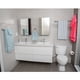 thumbnail image 4 of Juego de accesorios de baño, 5 piezas, níquel satinado, 4 of 8